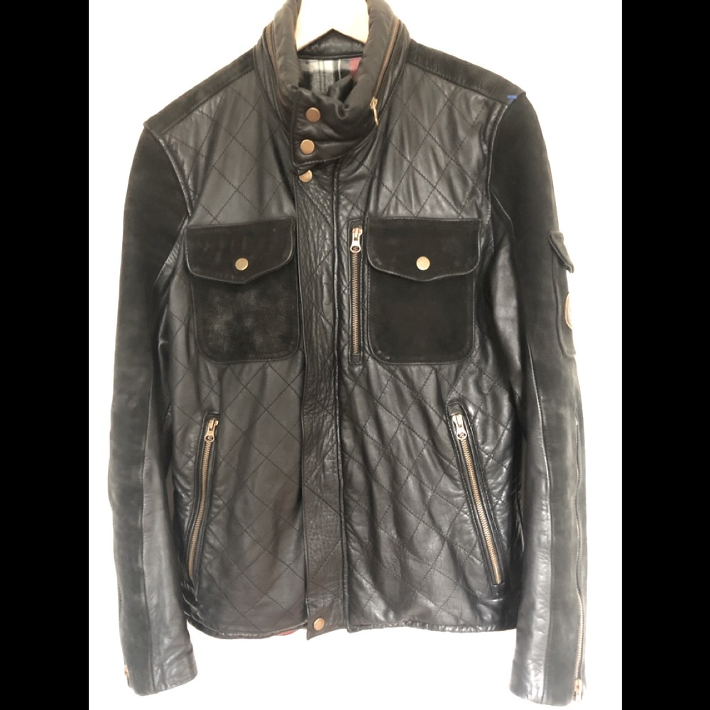 Mens custom Apogee motorworks moto jkt